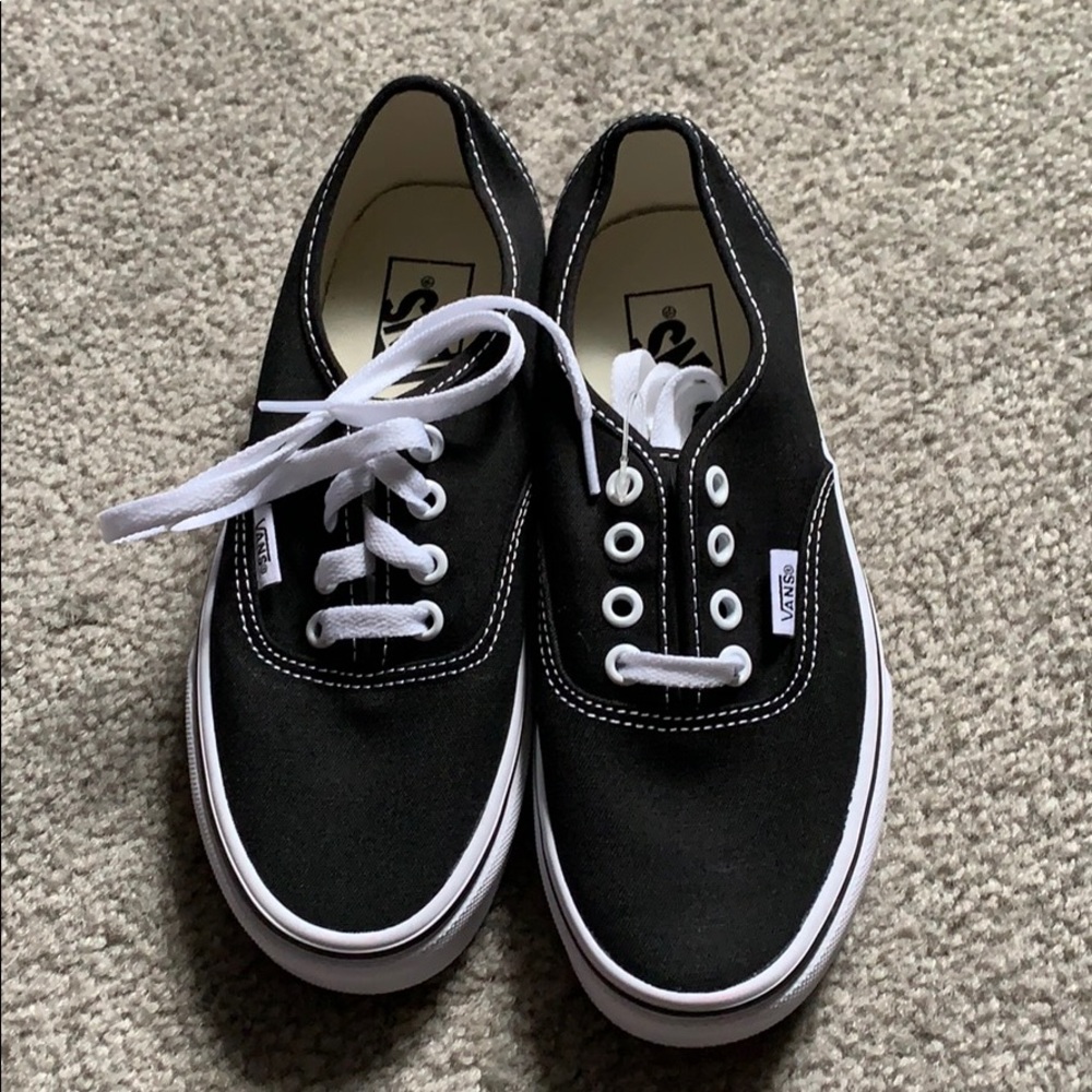 Vans black authentic W 5.5 M 4